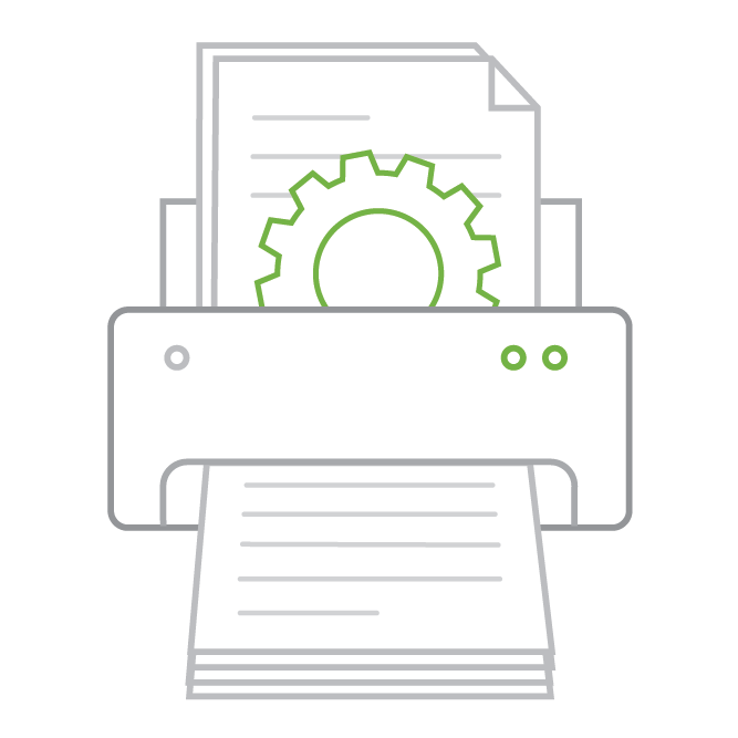 EzeScan's Simplified Back Scanning Icon