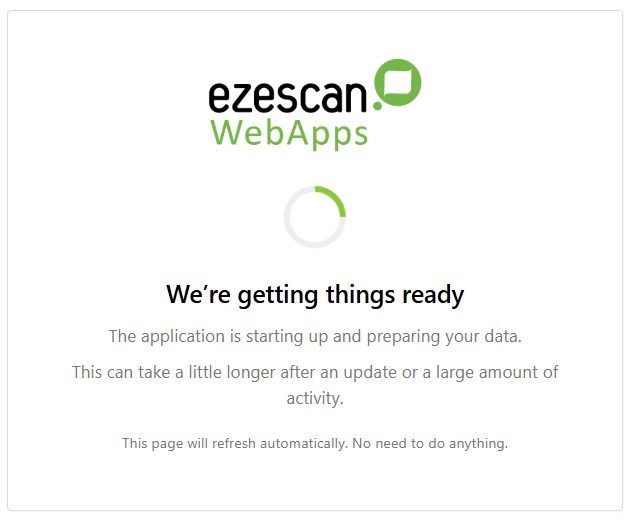 WebApps Loading Screen